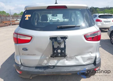 2018 Ford Ecosport S from USA, damaged, VIN MAJ6P1SL4JC196050